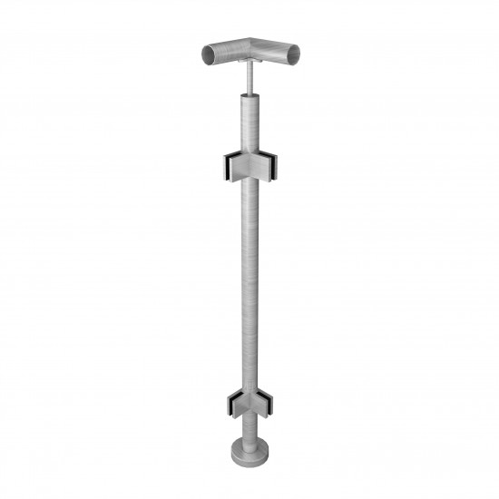 erūsējošā tērauda margu stabiņš; margu balsts; stikla margas; metāla margas; margu stiprinājumi; trepes; margu stabi